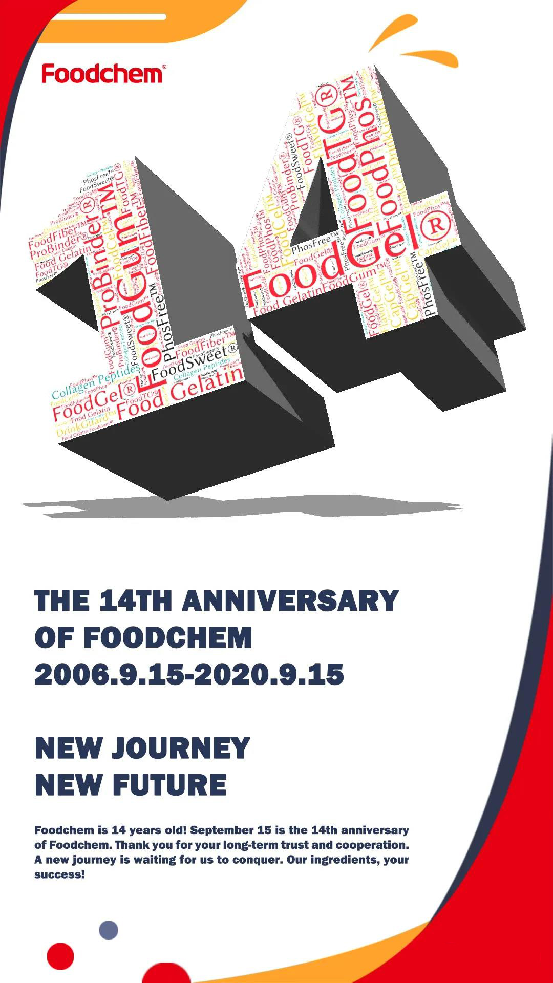 14th anniversary of Foodchem